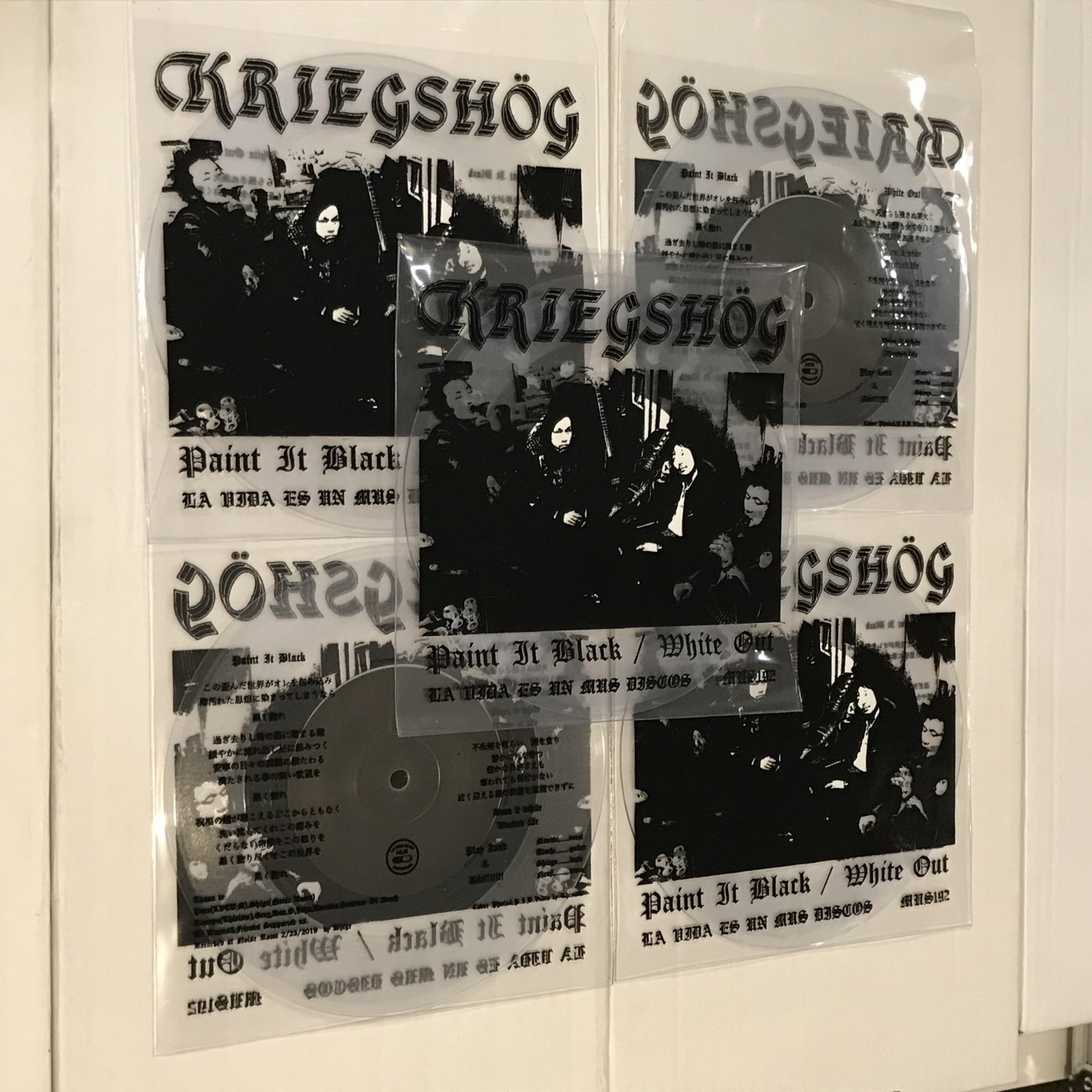 Kriegshög - Paint It Black / White Out