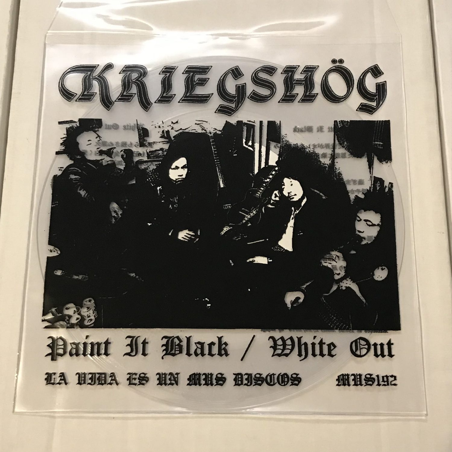 Kriegshög - Paint It Black / White Out - Image 2